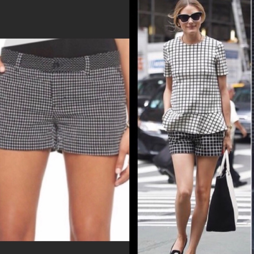 Black and White shorts